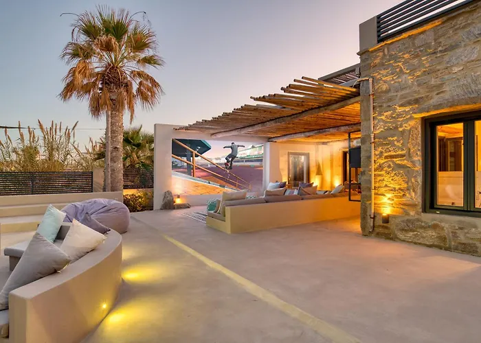 Einzigartige In Paros Mit Jacuzzi Und Strandzugang * Mólosz Páru